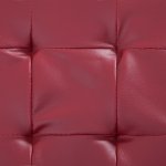 Vidaxl pouf de rangement 87, 5 cm rouge bordeaux similicuir