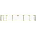 Vidaxl poulailler 1, 5x9x1, 5 m pinède imprégnée Vidaxl poulailler 1, 5x9x1, 5 m pinède imprégnée