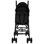 Vidaxl poussette bb anthracite et noir acier