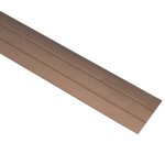 Vidaxl profils de sol 5 pcs aluminium 100 cm marron Vidaxl profils de sol 5 pcs aluminium 100 cm marron