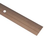 Vidaxl profils de sol 5 pcs aluminium 90 cm marron Vidaxl profils de sol 5 pcs aluminium 90 cm marron