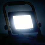 Vidaxl projecteur à led avec poignée 50 w blanc froid Vidaxl projecteur à led avec poignée 50 w blanc froid