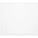 Vidaxl protecteur de table transparent 100x90 cm 2 mm pvc