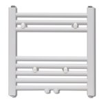 Vidaxl radiateur sche - serviettes vertical pour salle de bain 480 x 480 mm