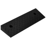 Vidaxl rampes de bordure 2 pcs 50x17, 5x5 cm caoutchouc Vidaxl rampes de bordure 2 pcs 50x17, 5x5 cm caoutchouc
