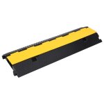 Vidaxl rampes de protection de câble 2 canaux 2 pcs 100 cm caoutchouc Vidaxl rampes de protection de câble 2 canaux 2 pcs 100 cm caoutchouc