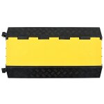 Vidaxl rampe de protection de câble 3 canaux caoutchouc 93 cm Vidaxl rampe de protection de câble 3 canaux caoutchouc 93 cm