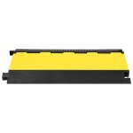 Vidaxl rampe de protection de câble avec 5 canaux 90 cm caoutchouc Vidaxl rampe de protection de câble avec 5 canaux 90 cm caoutchouc