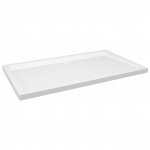 Vidaxl receveur de douche rectangulaire abs blanc 70x120 cm Vidaxl receveur de douche rectangulaire abs blanc 70x120 cm