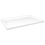 Vidaxl receveur de douche rectangulaire abs blanc 80x120 cm Vidaxl receveur de douche rectangulaire abs blanc 80x120 cm