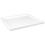 Vidaxl receveur de douche rectangulaire abs blanc 80x90 cm Vidaxl receveur de douche rectangulaire abs blanc 80x90 cm