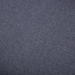 Vidaxl repose - pied tapisserie en tissu 73 x 43 x 42 cm gris fonc