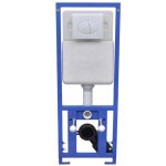 Vidaxl réservoir haut dissimulé 11 l 41 x 14 x (110 - 125) cm Vidaxl réservoir haut dissimulé 11 l 41 x 14 x (110 - 125) cm