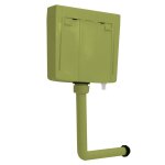 Vidaxl réservoir de toilette 3 / 6 l vert olive Vidaxl réservoir de toilette 3 / 6 l vert olive