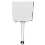 Vidaxl rservoir de wc 3 / 6 l blanc