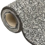 Vidaxl revtement de pierre gris 1000x40 cm