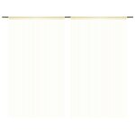 Vidaxl rideau en fils 2 pcs 100 x 250 cm crme