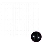 Vidaxl rideaux lumineux à led 3x3 m 300 led blanc froid 8 fonctions Vidaxl rideaux lumineux à led 3x3 m 300 led blanc froid 8 fonctions