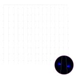 Vidaxl rideaux lumineux à led 3x3 m 300 led bleu 8 fonctions Vidaxl rideaux lumineux à led 3x3 m 300 led bleu 8 fonctions