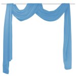 Vidaxl rideau en voile fine 140x600 cm turquoise