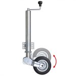 Vidaxl roue de jauge pliable robuste 60 mm Vidaxl roue de jauge pliable robuste 60 mm