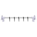 Vidaxl rouleau de couverture de piscine avec base en plastique