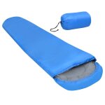Vidaxl sacs de couchage lgers 2 pcs bleu 15c 850 g
