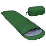 Vidaxl sacs de couchage lgers 2 pcs vert 15c 850 g