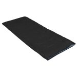Vidaxl sac de couchage lger enveloppe pour enfants noir 670 g 15c