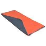 Vidaxl sac de couchage lger en forme d'enveloppe orange 1 100 g 10c