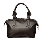 Vidaxl sac  main marron fonc