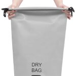 Vidaxl sac sec gris 20 l pvc