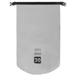 Vidaxl sac sec gris 30 l pvc