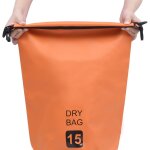 Vidaxl sac sec orange 15 l pvc