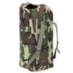 Vidaxl sac de sport en style militaire 85 l camouflage
