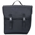 Vidaxl sac de vlo simple pour porte - bagages tanche 21 l noir