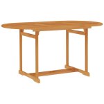 Vidaxl salon de jardin 5 pcs avec coussins gris bois de teck massif