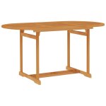 Vidaxl salon de jardin 7 pcs avec coussins gris bois de teck massif