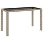 Vidaxl salon de jardin avec coussins 6 pcs résine tressée beige Vidaxl salon de jardin avec coussins 6 pcs résine tressée beige