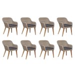 Vidaxl salon de jardin avec coussins 9 pcs rsine tresse