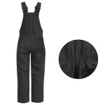 Vidaxl salopette  bavette pour enfants taille 110 / 116 gris