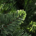 Vidaxl sapin de nol artificiel avec led et pommes de pin vert 150 cm