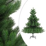 Vidaxl sapin de nol artificiel nordmann avec led vert 150 cm