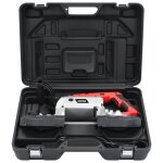 Vidaxl scie  ruban avec base et mallette portable acier