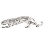 Vidaxl sculpture de panthère aluminium solide 40 x 5 x 11 cm argenté Vidaxl sculpture de panthère aluminium solide 40 x 5 x 11 cm argenté