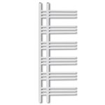 Vidaxl sche - serviettes chauffage central en forme de e 600 x 1200 mm