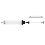 Vidaxl seringue d'inspection des fluides 500 cc