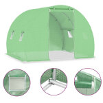 Vidaxl serre 6 m 3x2x2 m