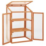 Vidaxl serre 60x45x100 cm bois de sapin Vidaxl serre 60x45x100 cm bois de sapin