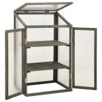 Vidaxl serre 60x45x100 cm bois de sapin
